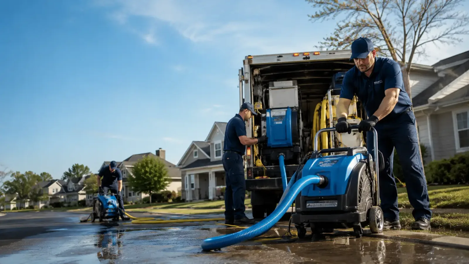 Flood Damage Cleanup in Slanesville, WV